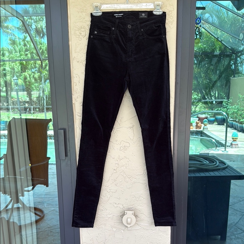 Ag Adriano Goldschmied Black Skinny Fit Jeans